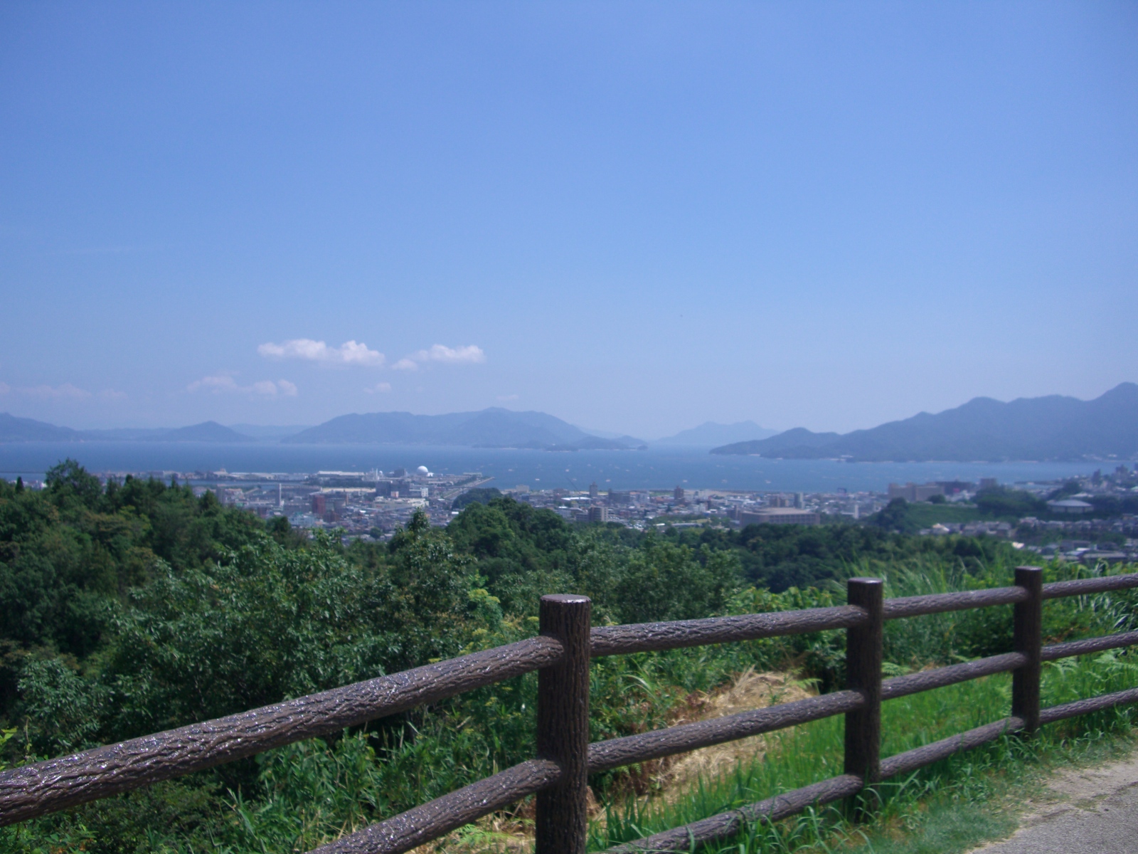 宮島サービスエリアからの風景